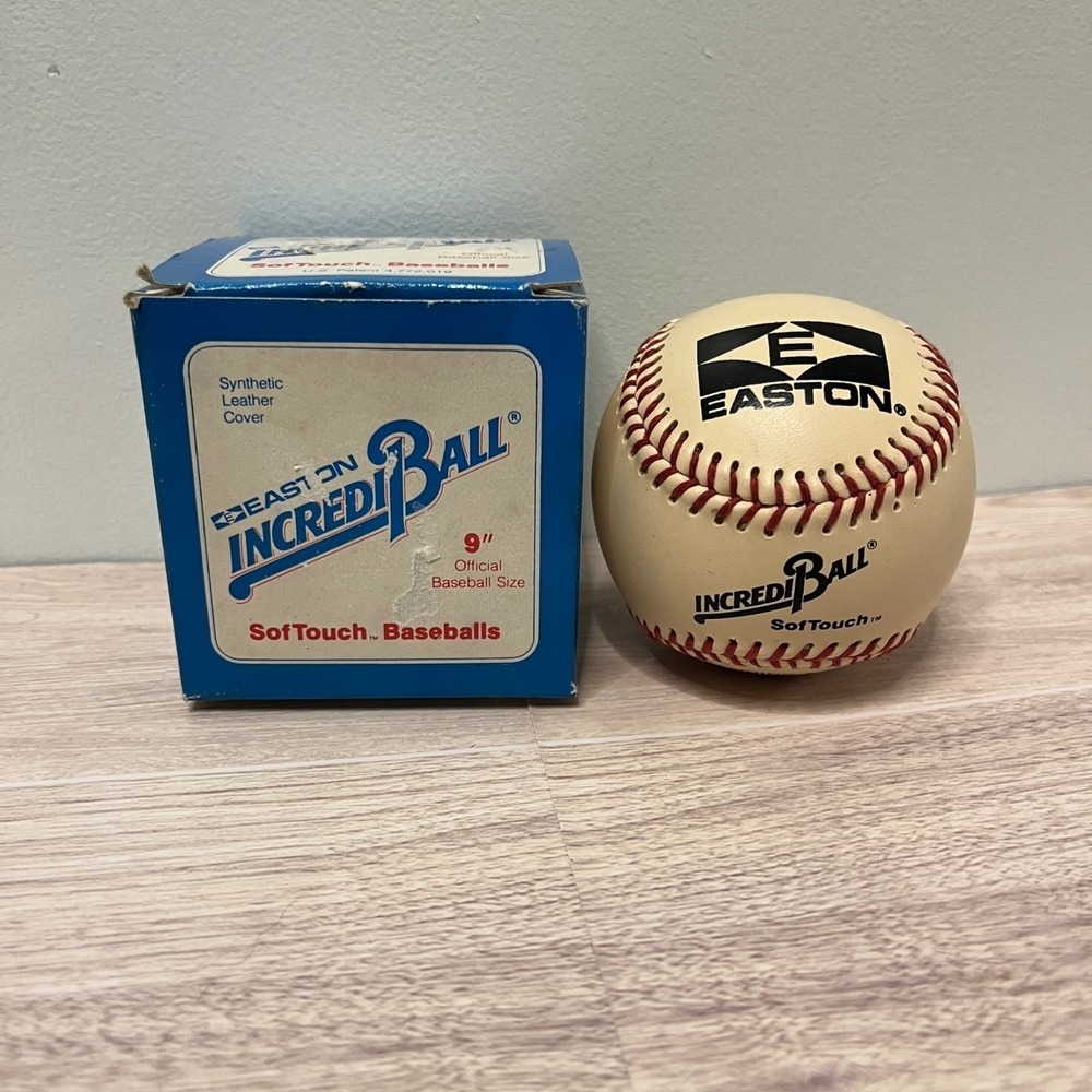 Easton Incrediball SofTouch Training Baseball 9 Inch Synthetic Leather Cover